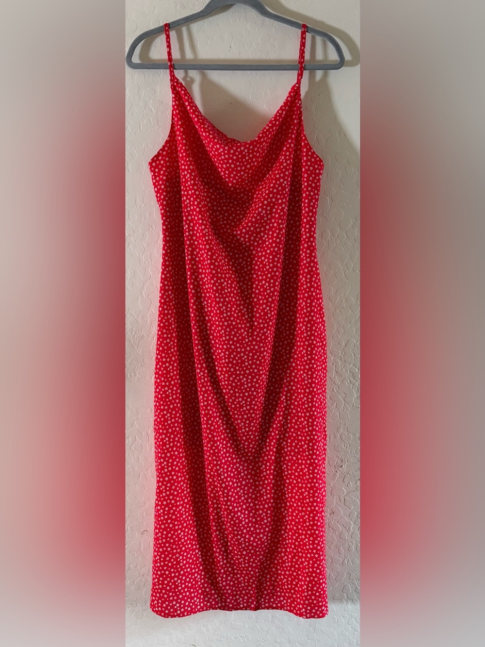 Charlie Holiday, size 8, Penelope Slip Dress in Red Daisy